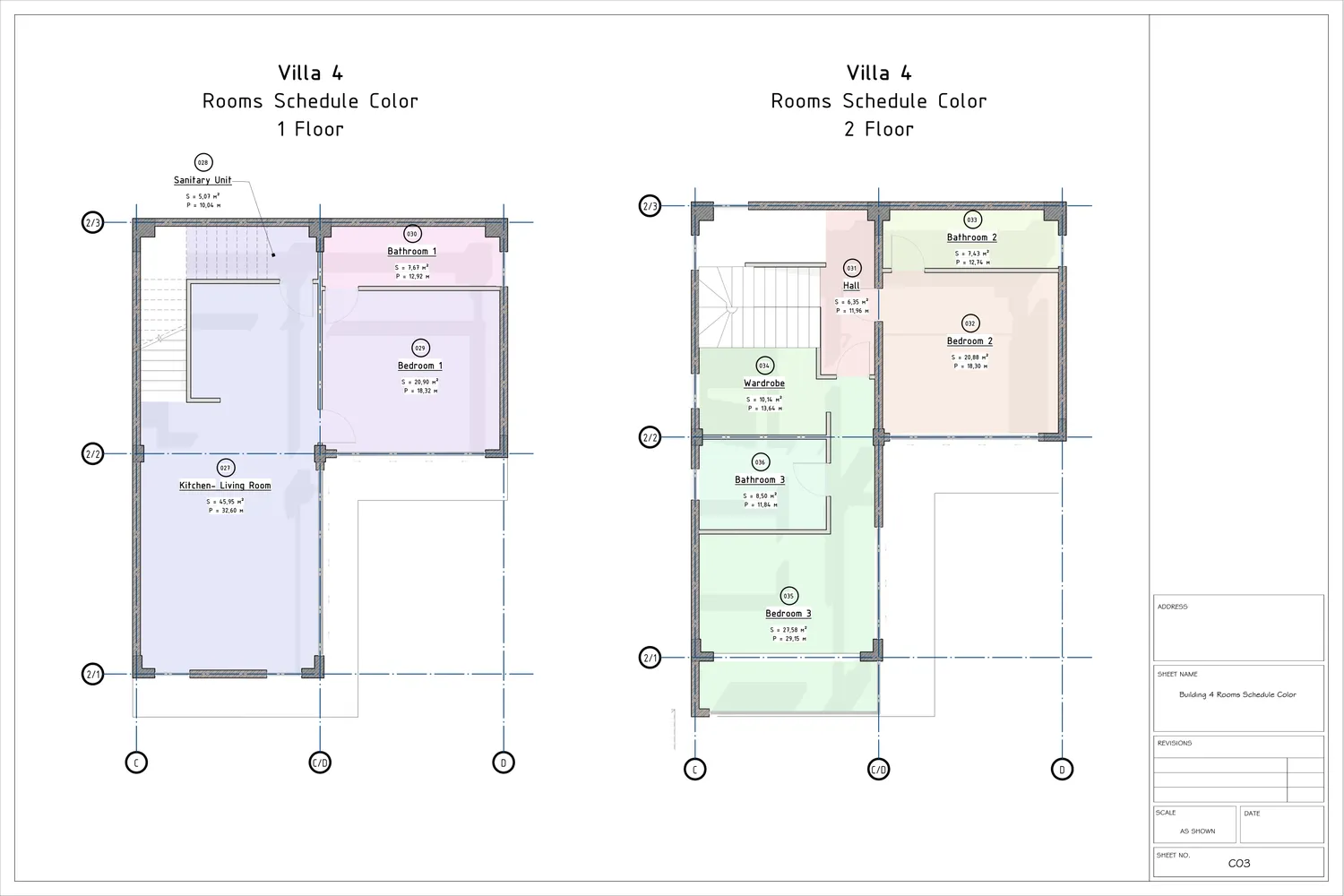 Планировка вилла 503 м²
