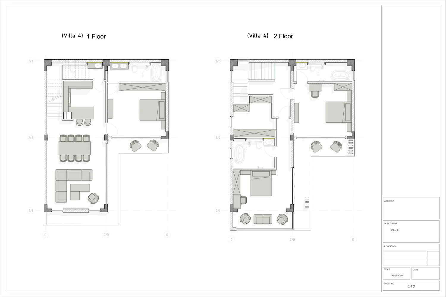 Планировка вилла 503 м²